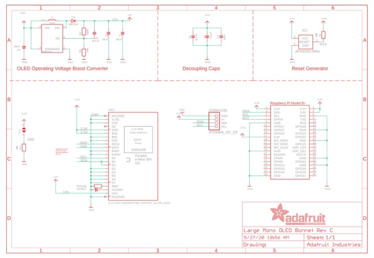Schematic - Adafruit 2.23 Schematic - Adafruit 2.23